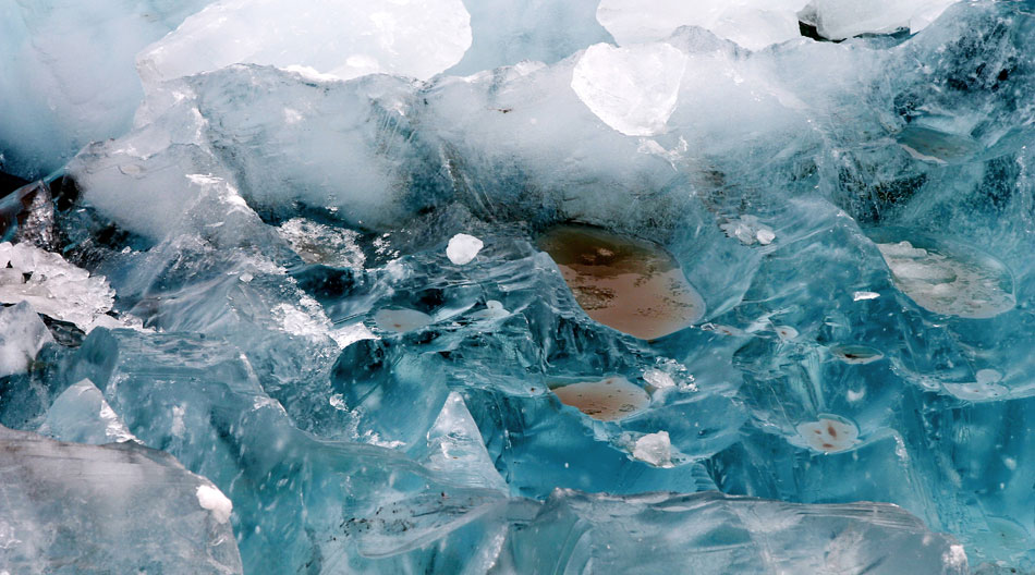 Glacial Ice, Svalbard, Norway 2003